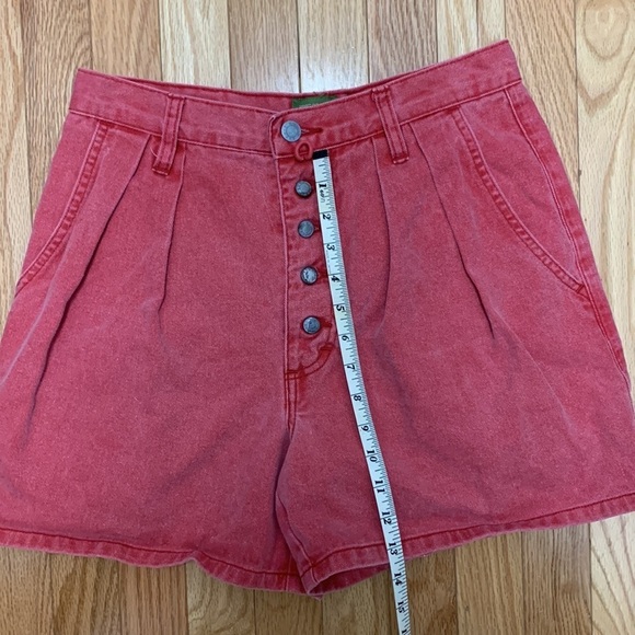 Vintage‎ Espirit High Waisted Pleated Nantucket Red Short - Picture 6 of 6